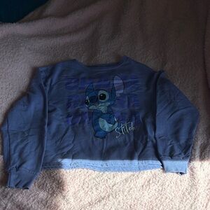 Disney Blue Stitch Kids Sweatshirt